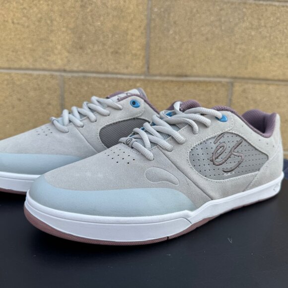 ES  Swift 1.5  Grey/Dark Grey/Blue skateboarding sneaker shoes Size 9 NWOB - Picture 3 of 11